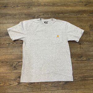 Carhartt K87 Loose Fit Pocket Tee Heather Gray